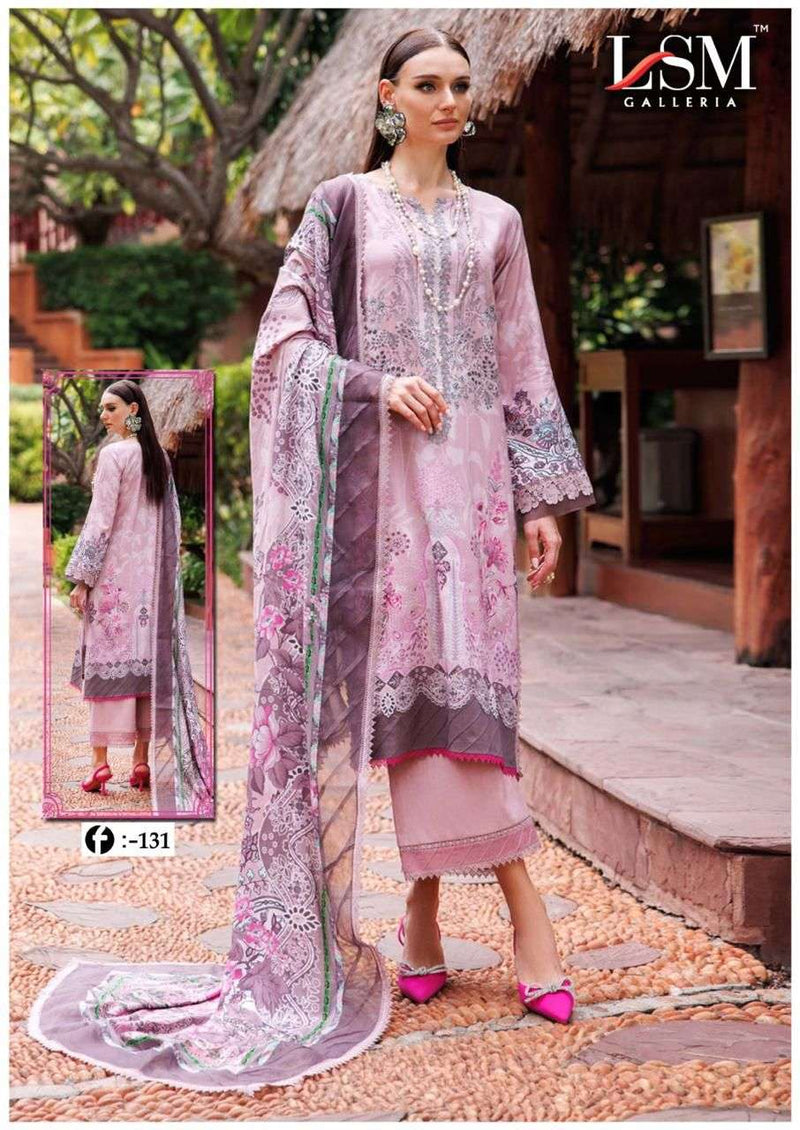 Lsm Galleria Firdous Queen Lawn Vol 13 Pure Lawn Cotton Printed Salwar Suit