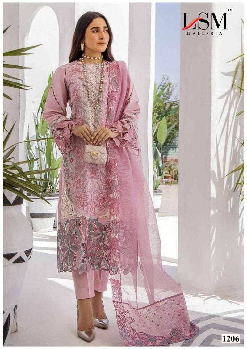 Lsm Galleria Parian Dream Vol 12 Pure Heavy Lawn Cotton Printed Salwar Suit