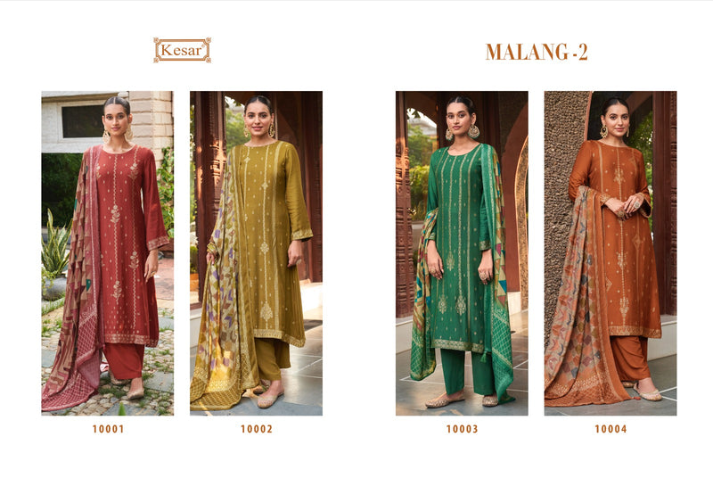 Kesar Malang Vol 2 Pashmina Jacqard Embroidery Designer Suit Collection