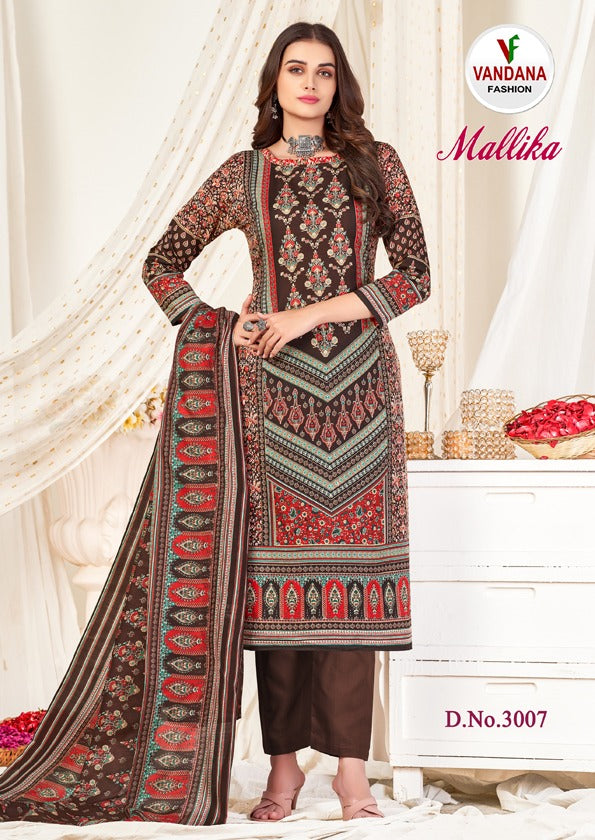 Vandana Fashion Mallika Vol 3 Cotton Printed Salwar Suit With Dupatta