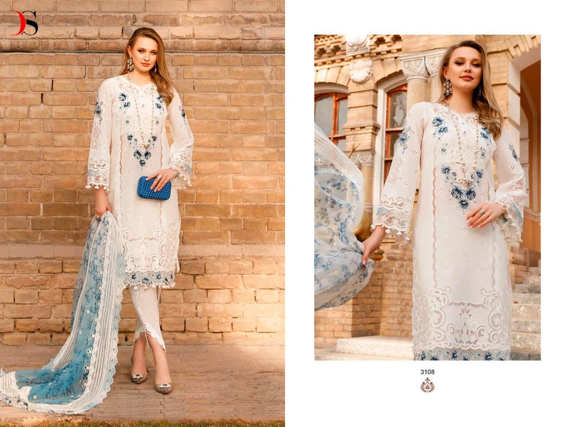Deepsy Suits Maria B Lawn 23 Vol 2 Pure Cotton With Heavy Embroidery Designer Salwar Kameez