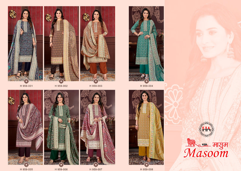 Harshit Fashion Hub Masoom Digital Print Pashmina Winter Wear Suits