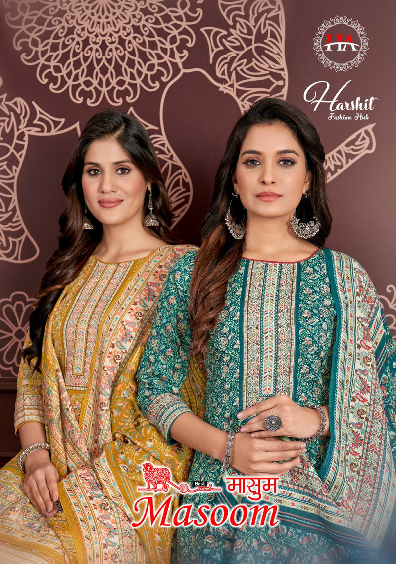 Harshit Fashion Hub Masoom Digital Print Pashmina Winter Wear Suits