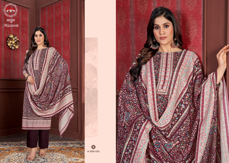 Harshit Fashion Hub Masoom Digital Print Pashmina Winter Wear Suits