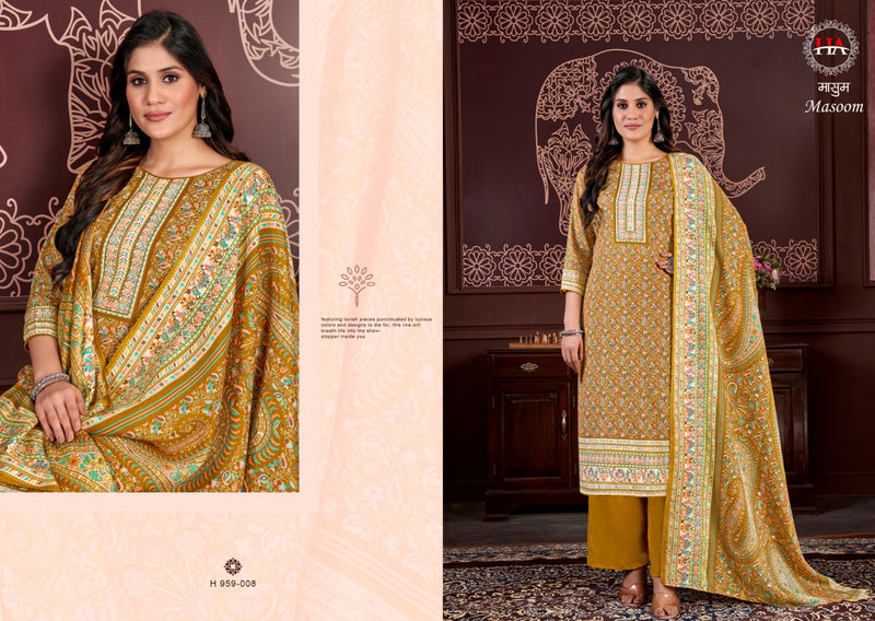 Harshit Fashion Hub Masoom Digital Print Pashmina Winter Wear Suits