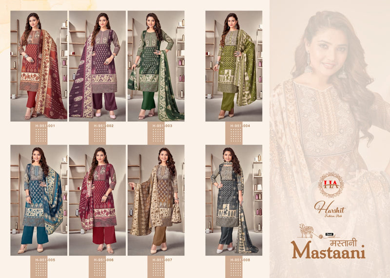 Harshit Fashion Hub Mastani Pashmina With Swarovski Diamond Work Fancy Suit