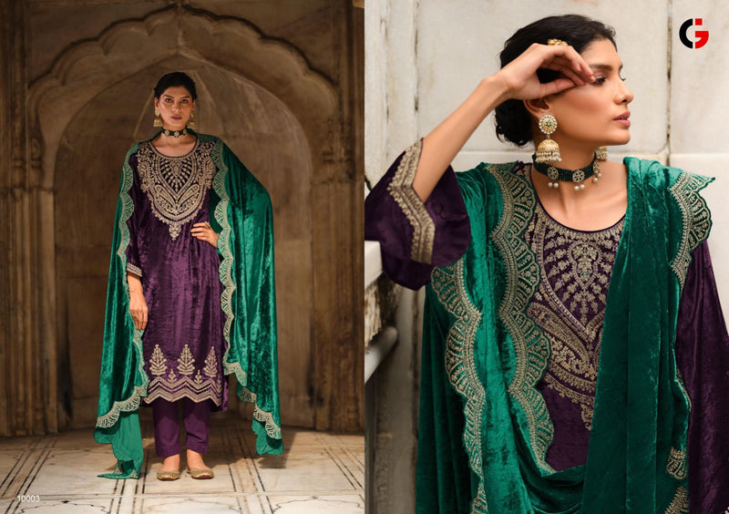 Deepsy Suits Gull Jee Mehfil E Ishq Velvet With Embroidery Work Suits Collection