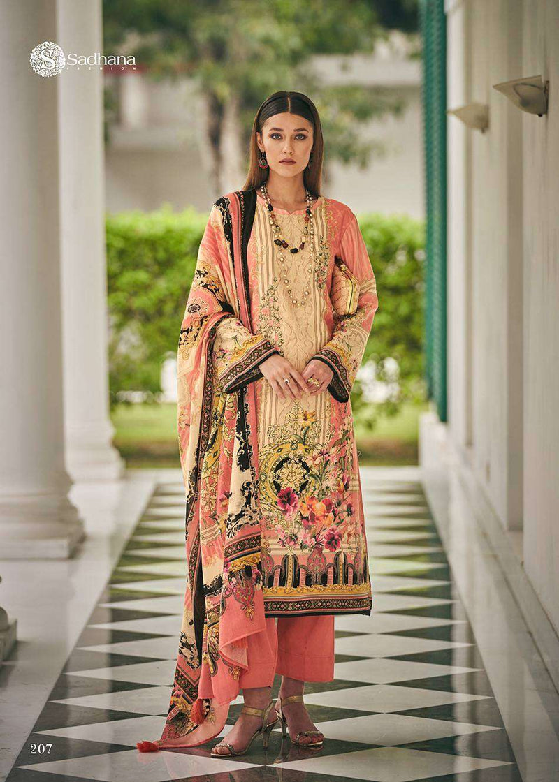 Sadhana Fashion Mehtaab Vol 5 Pashmina Digital Printed Fancy Work Salwar Kameez
