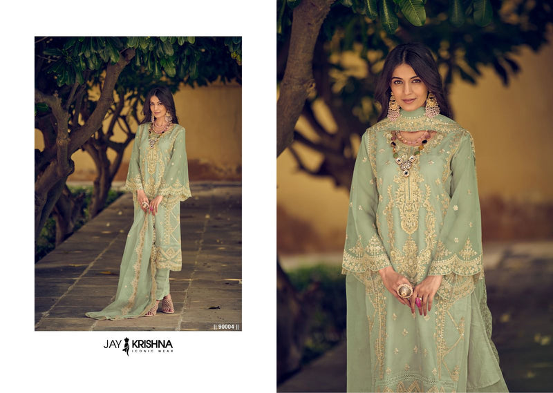 Your Choice Messi Vol 9 Organza With Heavy Embroidery Designer Ready Made Suits