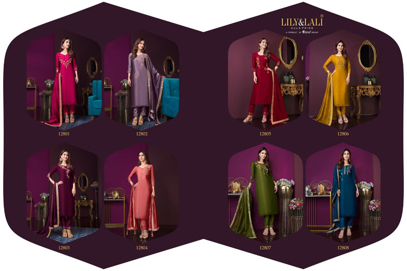 Lily And Lali Modern Ease Viscose Exclusive Kurti With Pant