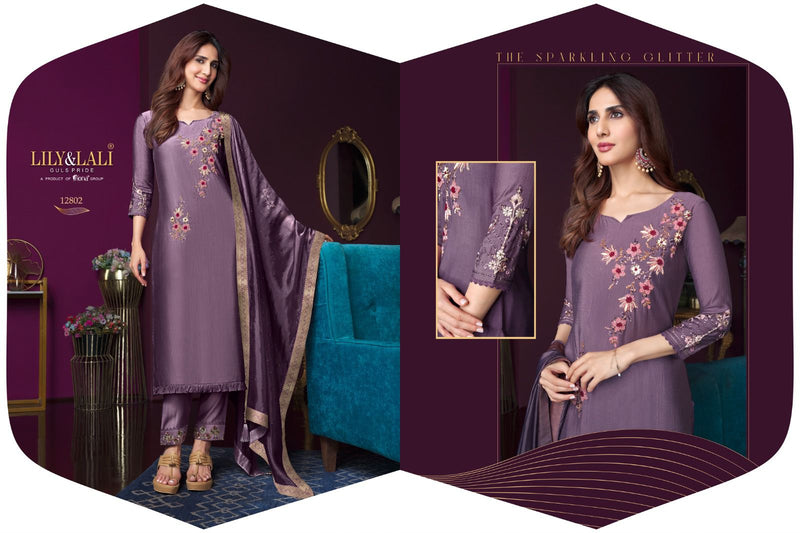 Lily And Lali Modern Ease Viscose Exclusive Kurti With Pant