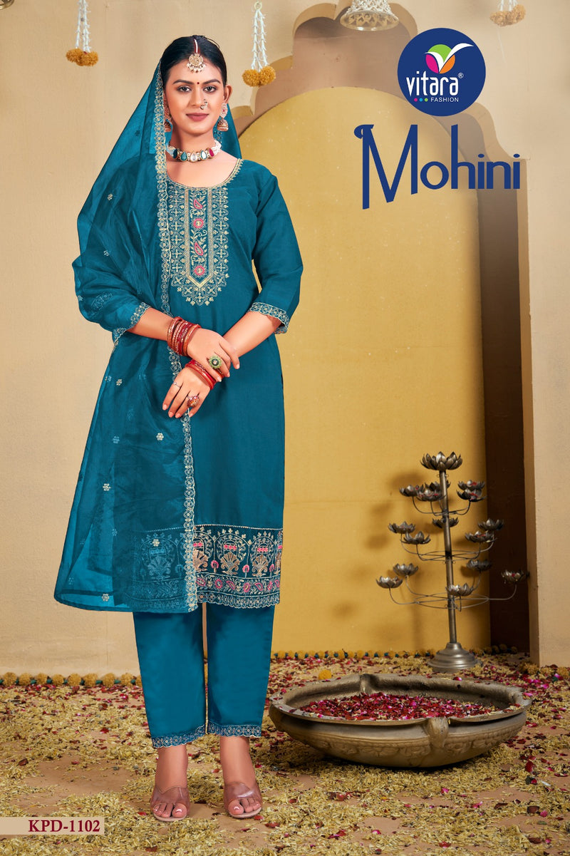 Vitara Fashion Mohini Pick & Choose Silk With Embroidered Readymade Suits