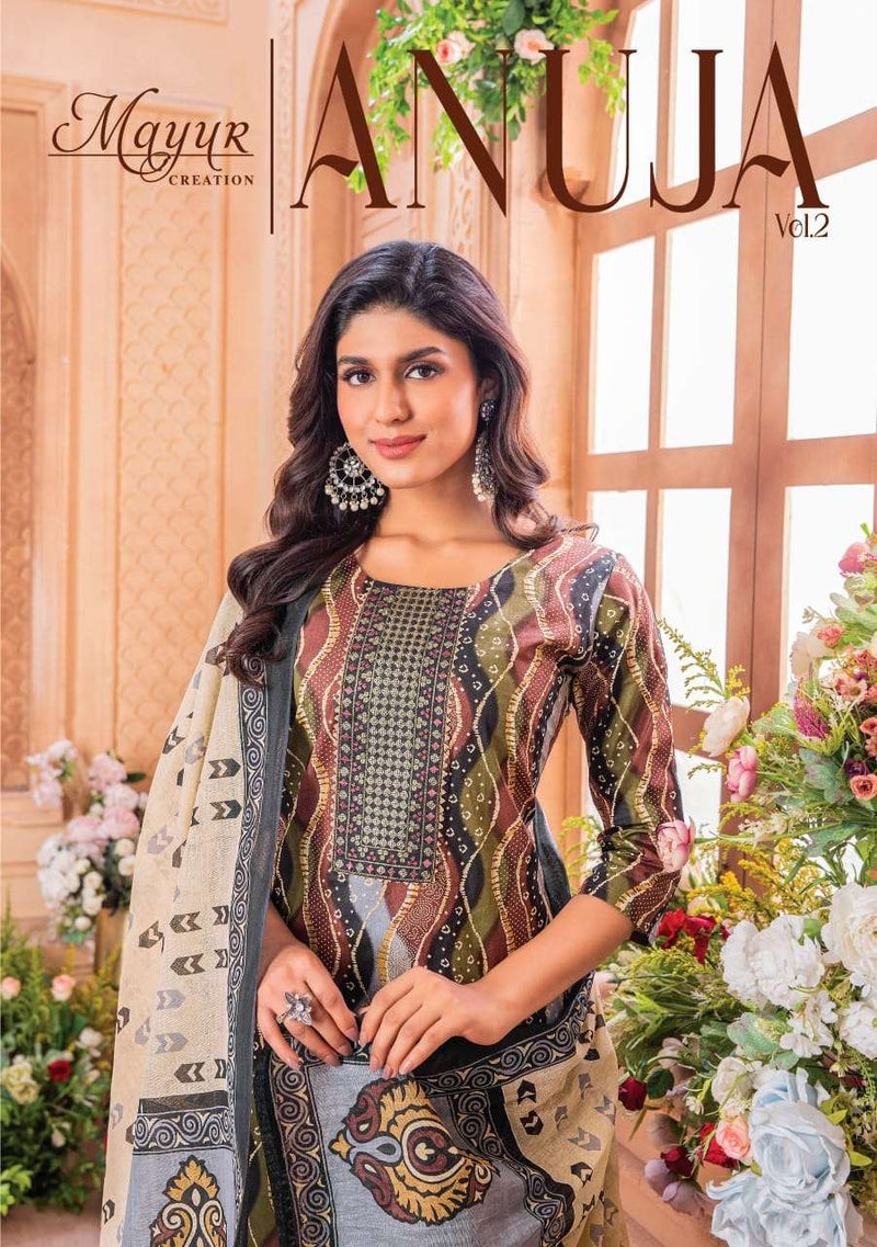 Mayur Creation Anuja Vol 2 Lawn Cotton Heavy Designer With Digital Printed Salwar Kameez