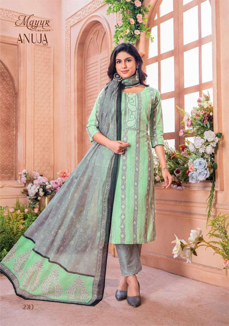 Mayur Creation Anuja Vol 2 Lawn Cotton Heavy Designer With Digital Printed Salwar Kameez