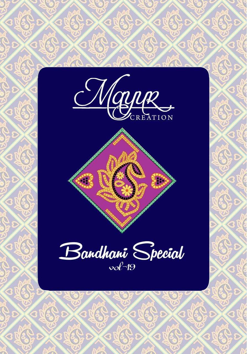 Mayur Creation Bandhani Special Vol 20 Cotton Designer Combo Set Of Salwar Kameez