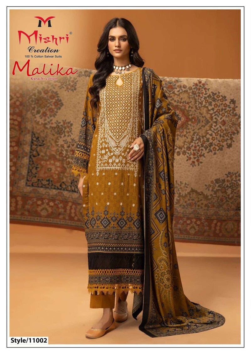 Mishri Creation Mallika Vol 11 Cotton Karachi Printed Salwar Kameez