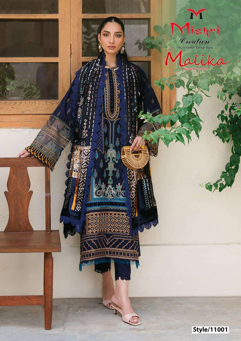 Mishri Creation Mallika Vol 11 Cotton Karachi Printed Salwar Kameez