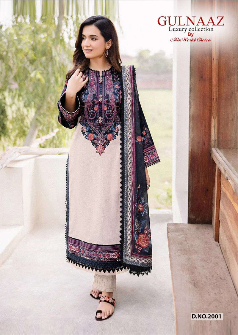 Miss World Choice Gulnaaz Vol 2 Cotton Karachi Print Salwar Suit