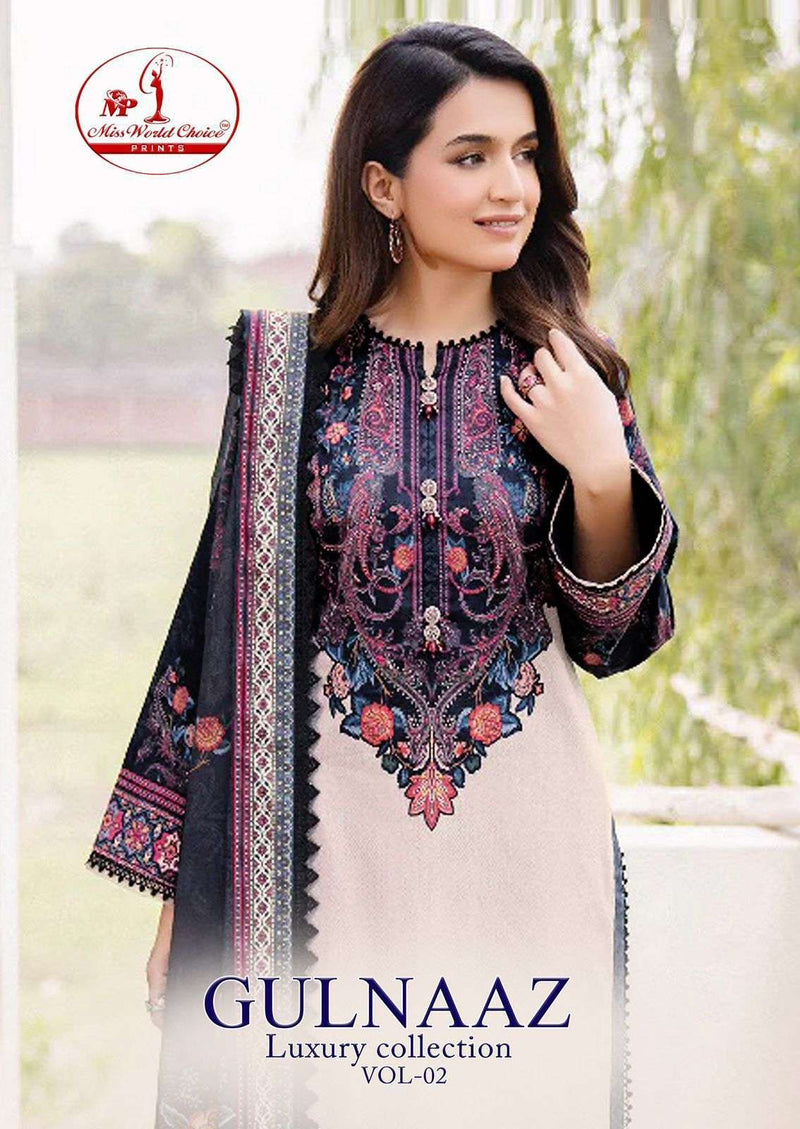 Miss World Choice Gulnaaz Vol 2 Cotton Karachi Print Salwar Suit
