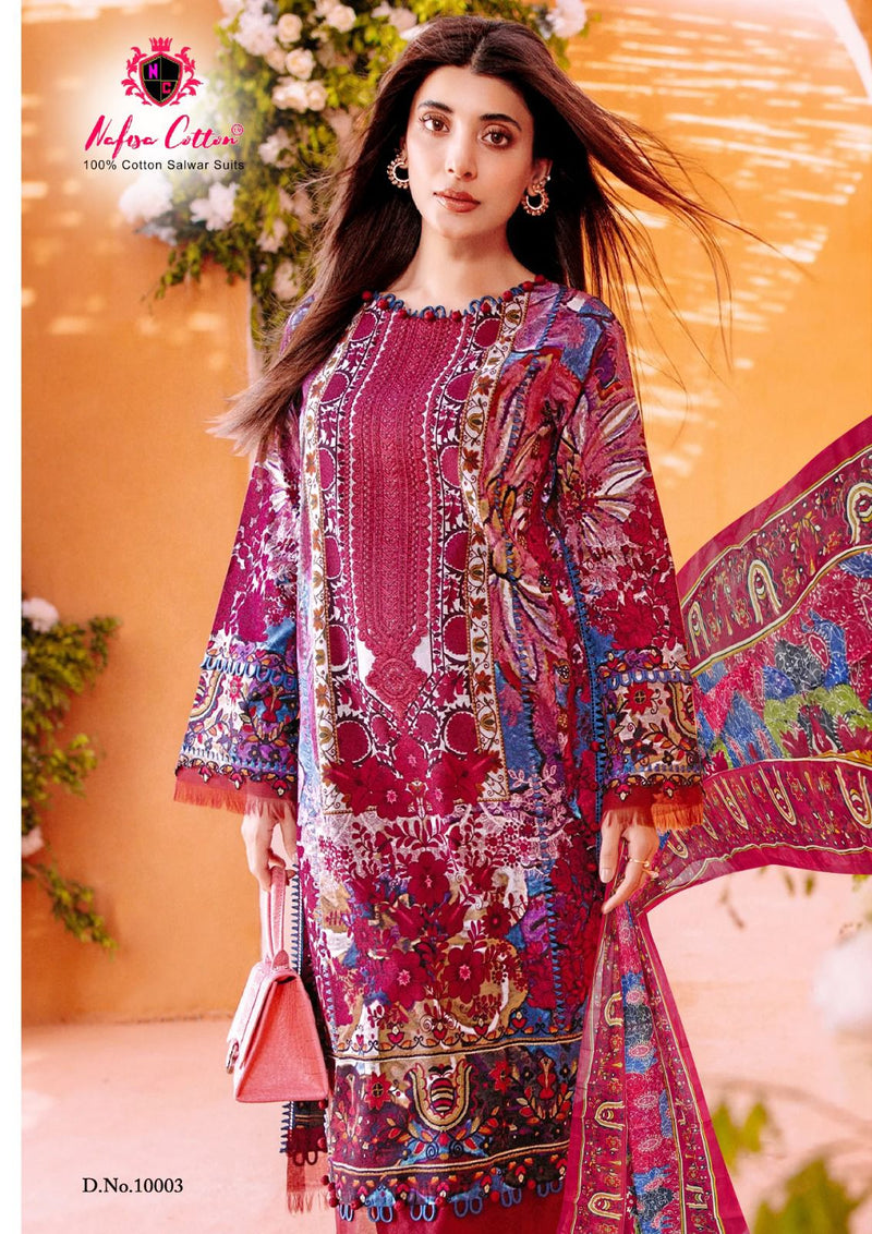 Nafisa Cotton Monsoon Cotton Collection Vol 10 Pure Cotton Pakistani Print Suits