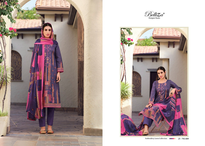 Belliza Designer Studio Naira  Cotton Digital Printed Salwar Suits