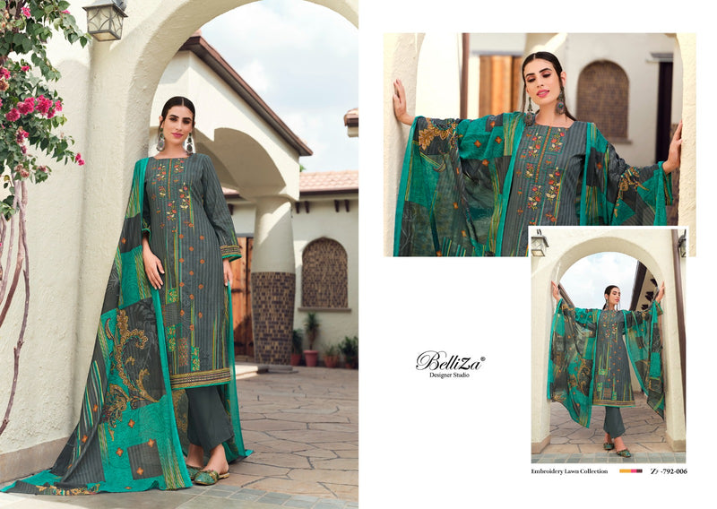 Belliza Designer Studio Naira  Cotton Digital Printed Salwar Suits