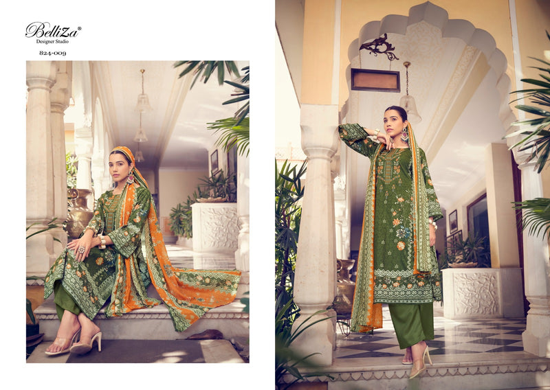 belliza designer studio noorie pure pashmina digital style casual wear  salwar suit