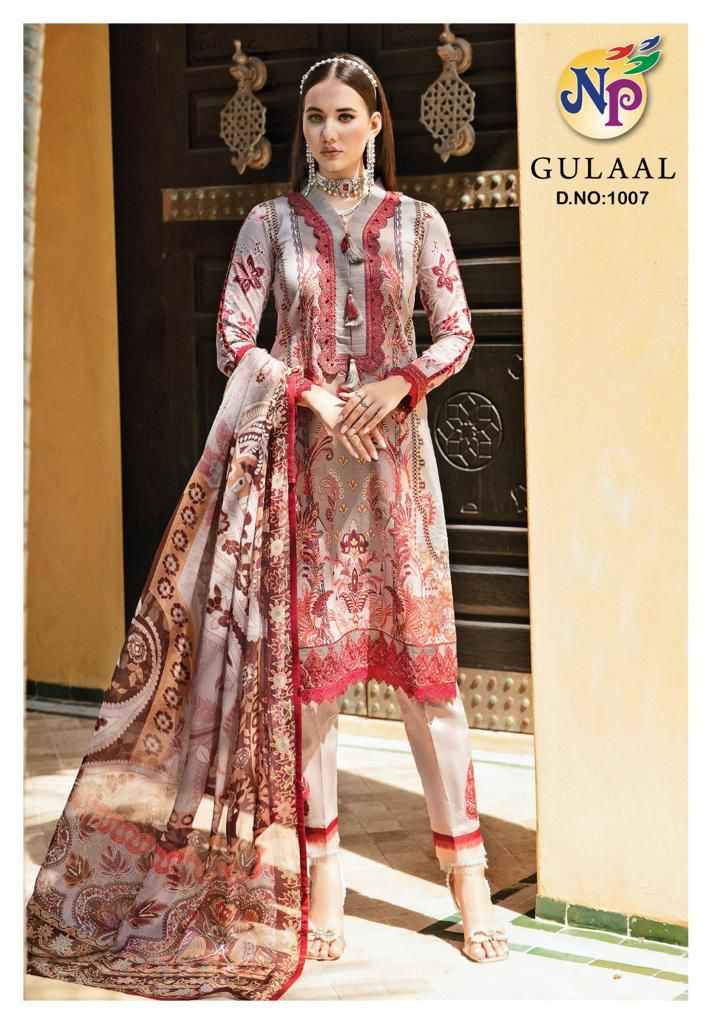 Nand Gopal Gulaal Cotton Karachi Style Print Salwar Kameez