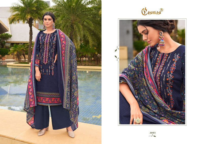 Cosmos Fashion Noor Embroidered Vol 2 Lawn Cotton Beautiful Suits