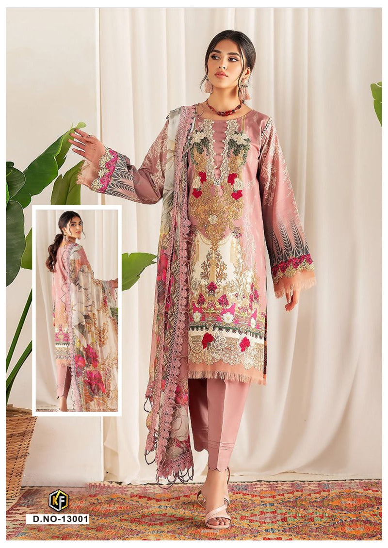 Keval Fab Noor Jaan Vol 13 Cotton Karachi Style Printed Designer Salwar Kameez