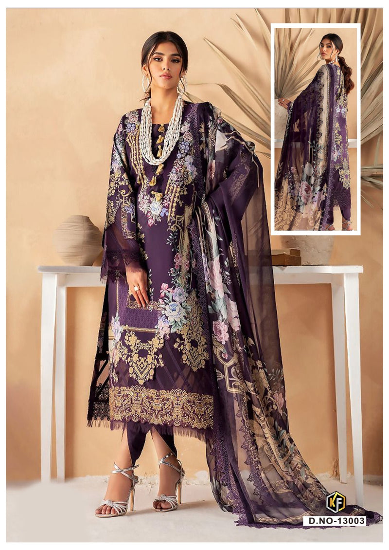 Keval Fab Noor Jaan Vol 13 Cotton Karachi Style Printed Designer Salwar Kameez