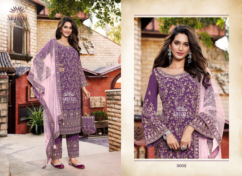Shivali Noor Vol 3 Fancy Straight Cut Beautiful Printed Suits Collection