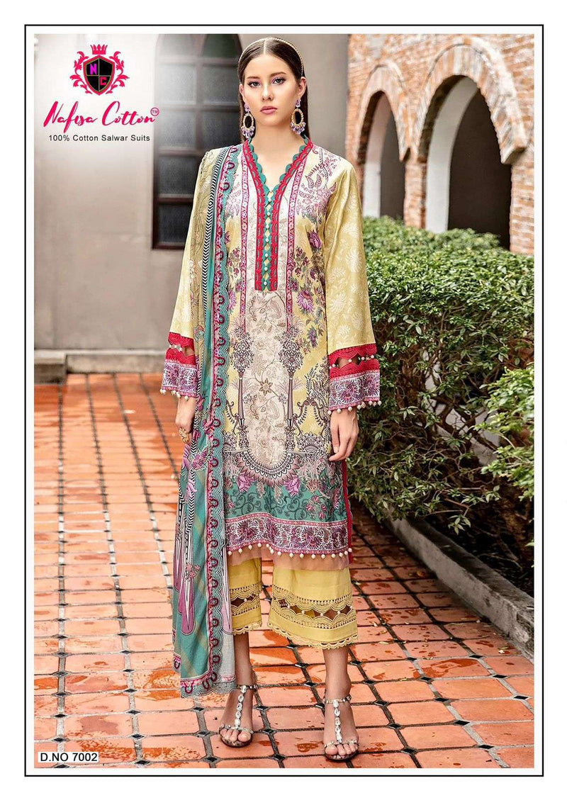 Nafisa Cotton Andaaz Karachi Suits Vol 7 Cotton Printed Pakistani Suit