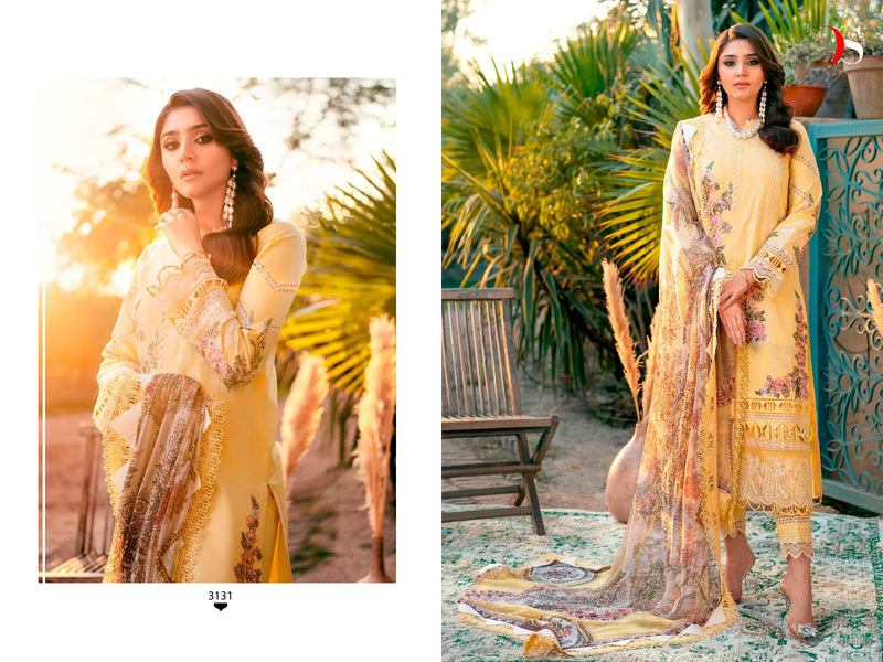 Deepsy Suits Firdous Ombre Embroidered Vol 2 Cotton Heavy Self Embroidery Patch Designer Pakistani Salwar Suits