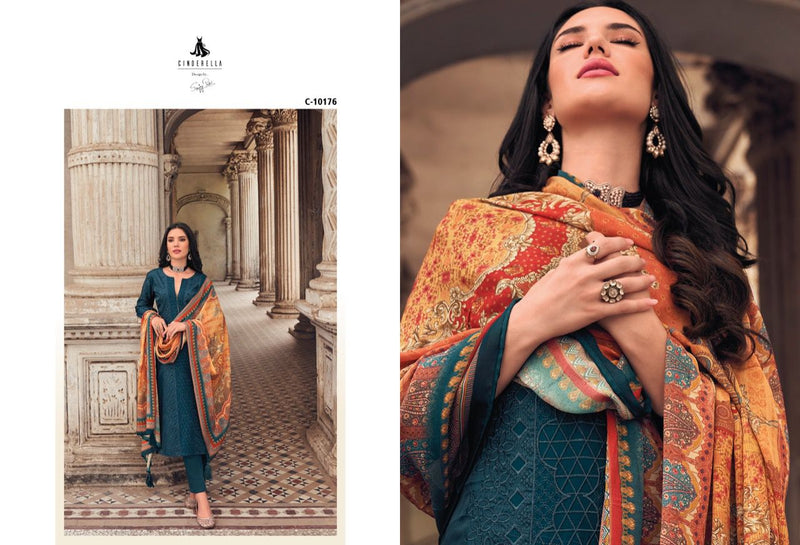 Cinderella Orabel Silk Fancy Embroidery Designer Salwar Suits