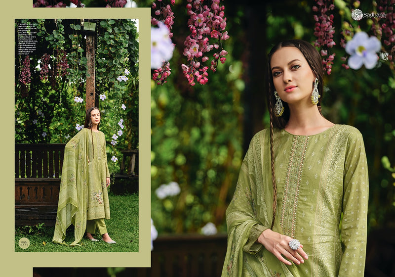 Sadhana Fashion Panache Lawn Cotton Digital Print With Fancy Designer Work Suits