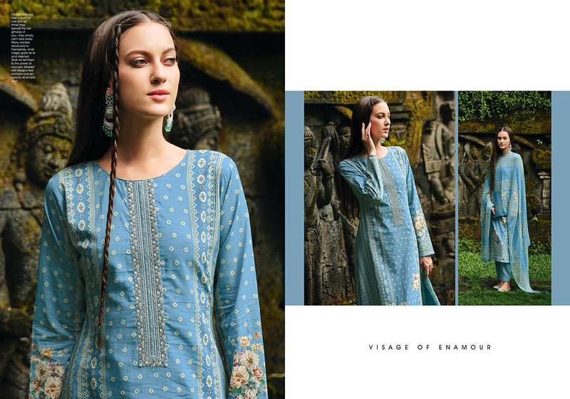 Sadhana Fashion Panache Lawn Cotton Digital Print With Fancy Designer Work Suits