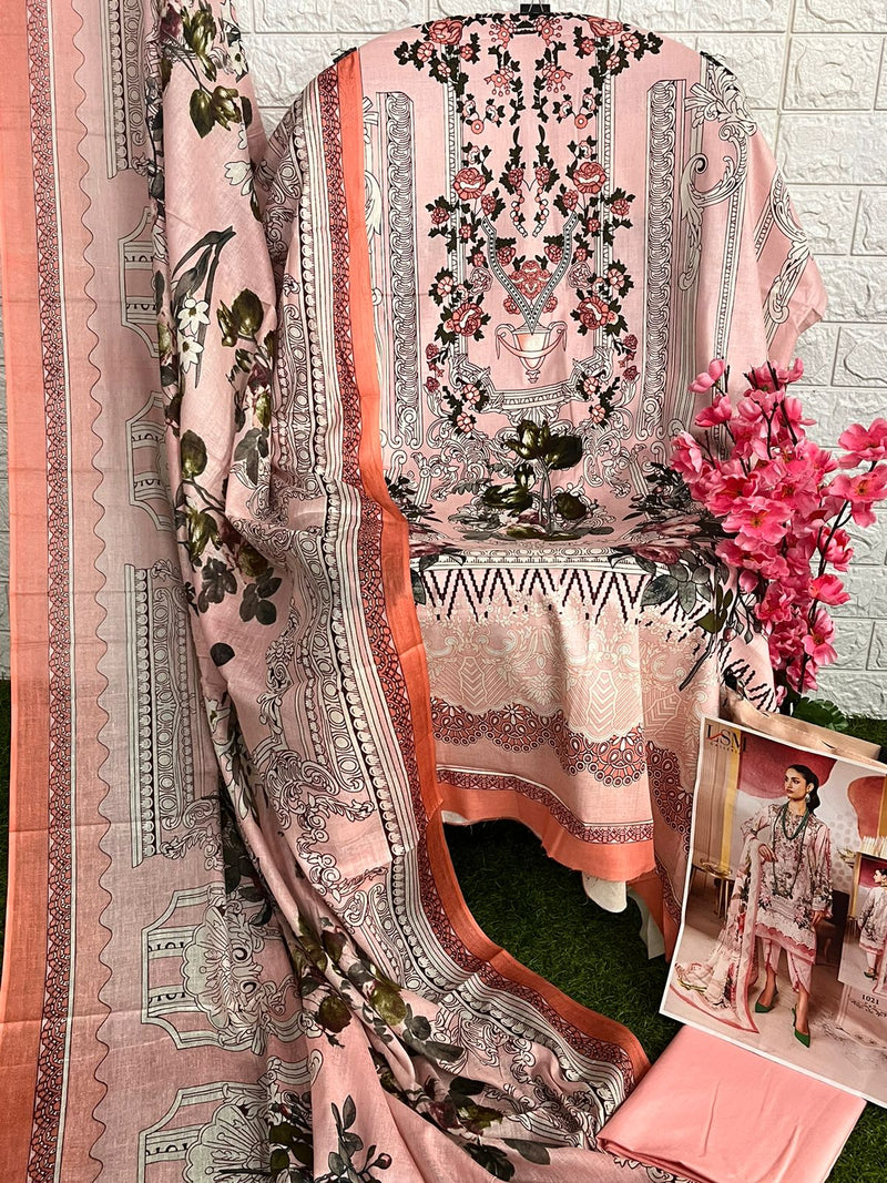 Lsm Galleria Parian Dream Vol 3 Heavy Luxury Lawn Cotton Daily Wear Salwar Suit