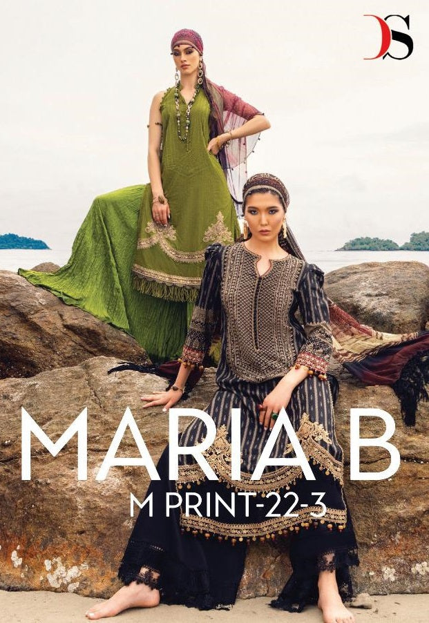 Deepsy Suits Maria B Mprint 22 Vol 3 Pashmina Collection Pashmina Salwar Kameez