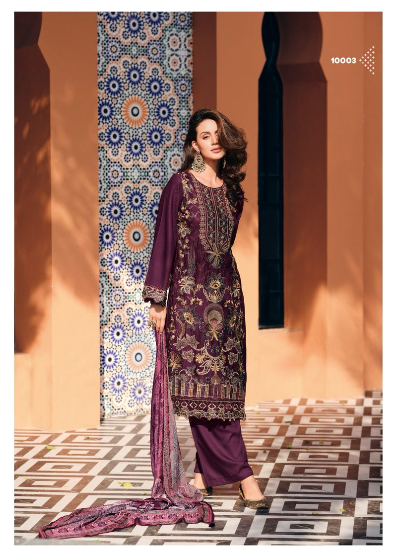 Deepsy Suits Gull Jee Raahi Pashmina With Embroidery Casual Wear Suit Collection
