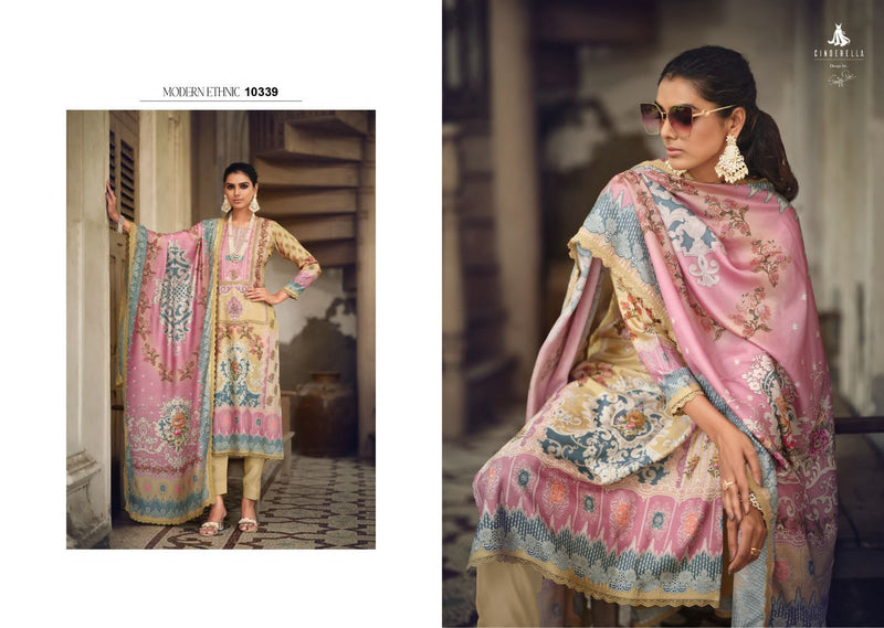 Cindrella Raaya Muslin Digital Printed Fancy Pakistani Salwar Suits