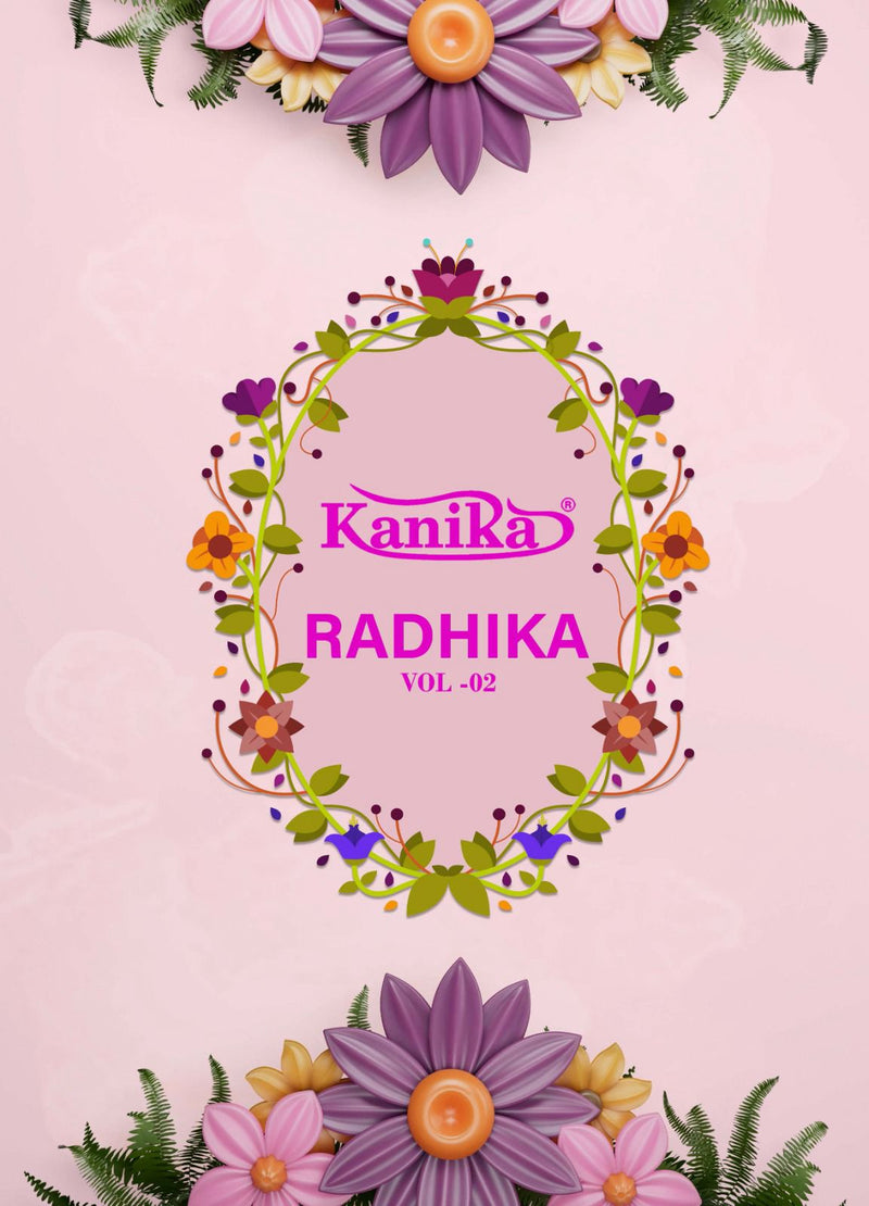 Kanika Radhika Vol 2 Cotton Printed Regular Wear Salwar Suit Collection
