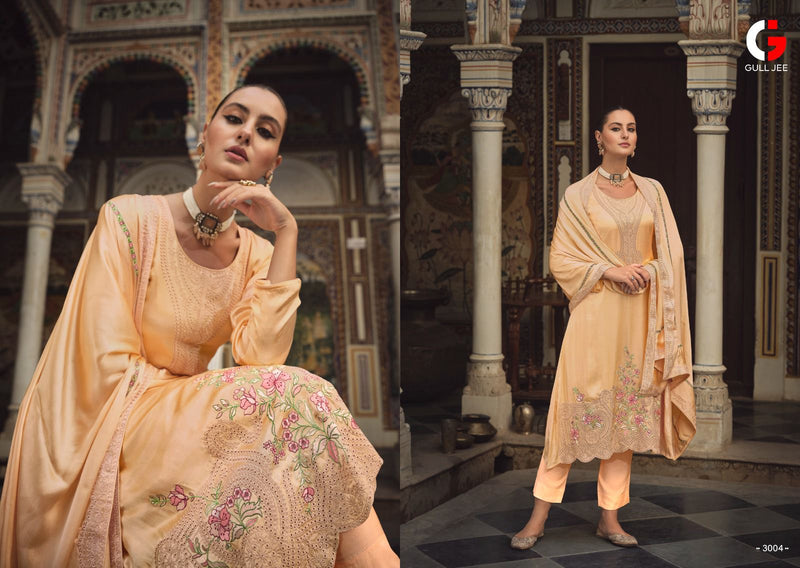 Deepsy Suit Gull Jee Raina Viscose With Heavy Embroidery Salwar Suits