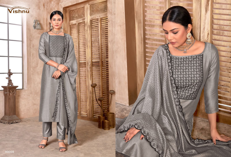 Vishnu Impex Resham Vichitra Silk With Fancy Sequence Designer Work Suits