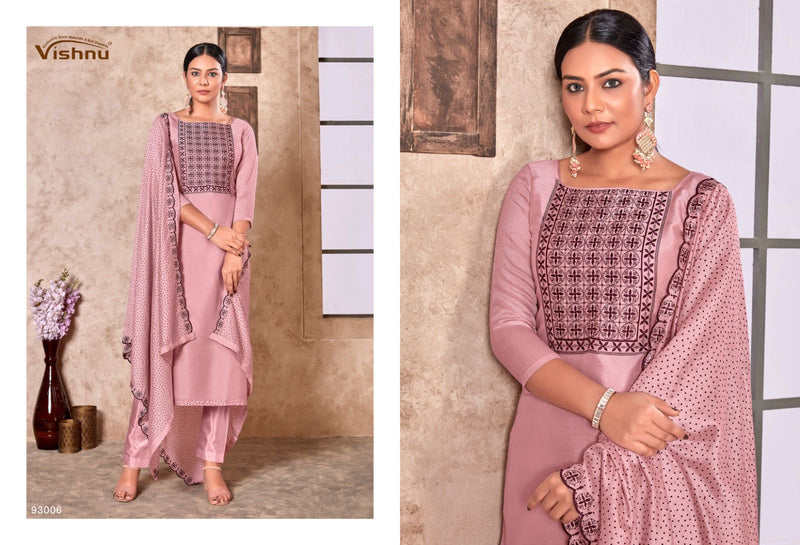 Vishnu Impex Resham Vichitra Silk With Fancy Sequence Designer Work Suits