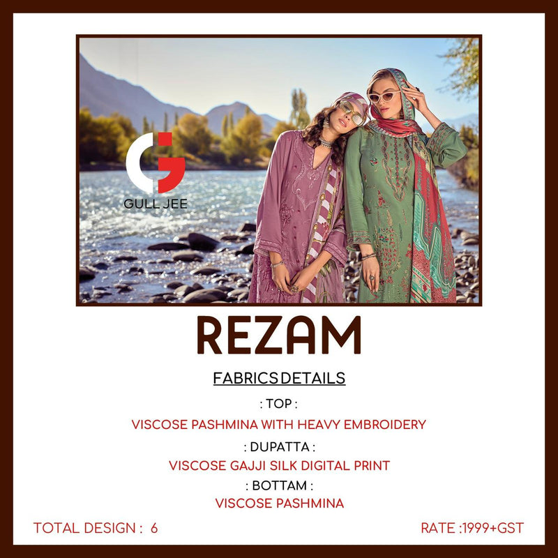 Deepsy Suits Gull Jee Rezam Pashmina With Heavy Embroidered Designer Suit