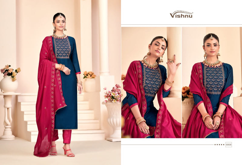 Vishnu Impex Rose Gold Vol 3 Silk Fancy Salwar Suits