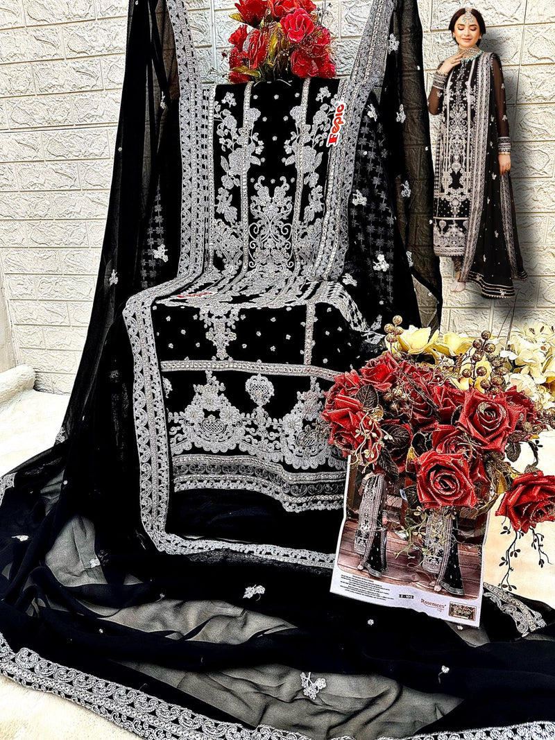 Fepic Rosemeen C 1613 Georgette Embroidered Designer Pakistani Suit Collection