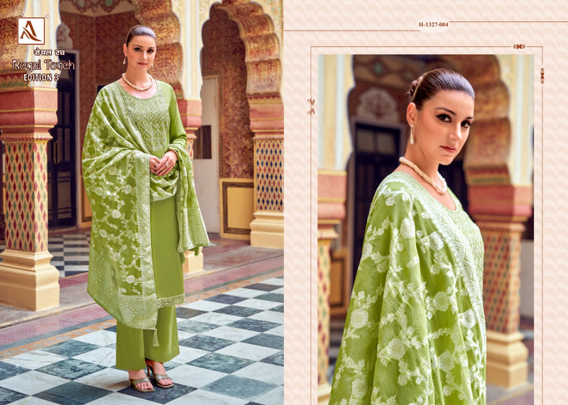 Alok Suits Royal Touch Edition Vol 3 Viscose Thread Work  Designer Suits