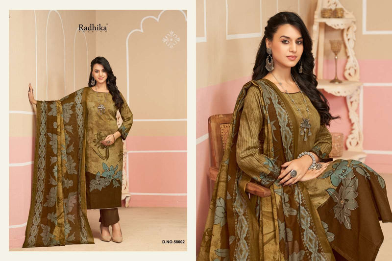 Radhika Fashion Shivani Pure Lawn Cotton Handwork Salwar Kameez